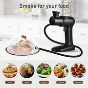 Cocktail Smoker kit, Smoking Gun Drink and Food Smoker Old Fashioned Smoking kit Infuse Cocktail Whiskey Bourbon with Disk Lid and Wood Chips, Starter Kit, 10 PCS - Grill Parts America