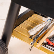 Pellet Grill Storage Shelf Compatible With ONLY The Traeger Pro Series 34 Pellet Grills - Our Durable Bamboo Shelf Provides Extra Storage Space For All Your Pellets And Accessories - Grill Parts America