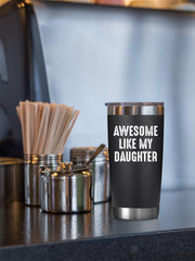 NewEleven Fathers Day Gift For Dad - Cool Dad Gifts From Daughter - Unique Birthday Present Ideas For Dad, Father, Husband, Bonus Dad, Step Dad, New Dad From Daughter, Daughter In Law - 20 Oz Tumbler - Grill Parts America
