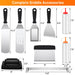 Blackstone Griddle Accessories Kit,10PCS Flat Top Grill Accessories Set for Blackstone and Camp Chef,Stainless Steel Griddle Grill Tools for Outdoor BBQ Teppanyaki Camping - Grill Parts America