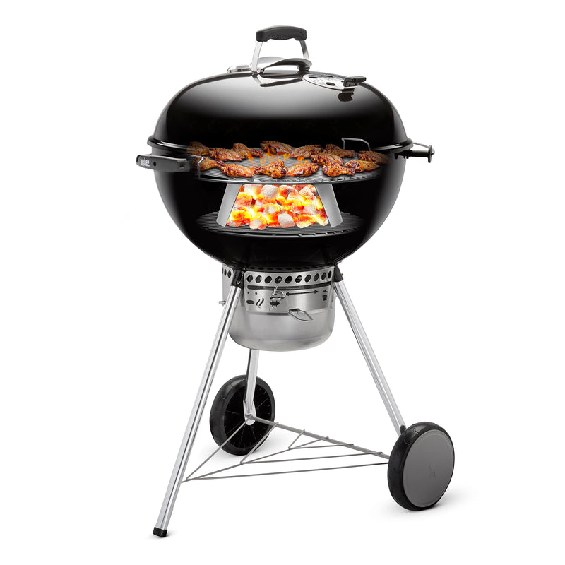 Weber Charcoal Heat Controller, for 22” Kettle Charcoal Grills,Silver - Grill Parts America