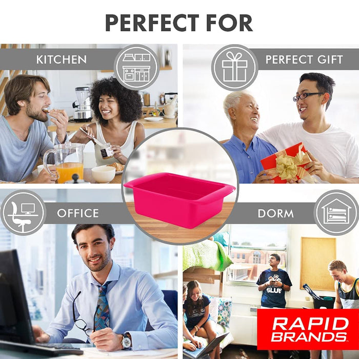 Rapid Ramen Cooker | Microwavable Cookware for Instant Ramen | BPA Free and Dishwasher Safe | Perfect for Dorm, Small Kitchen or Office | Black - Grill Parts America