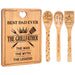 Gifts for Dad - "The GrillFather" Birthday Gifts for Dad Cutting Board Set, Bamboo-Made Engraved Utensil Set Dad Gifts, Idea Birthday/Fathers Day/Christmas for Papa, Father from Daughter/Son - Grill Parts America