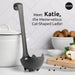 NEW!! Katie Cat Soup Ladle by OTOTO - Halloween Gifts Black Cat, Gothic Gifts, Gifts for Cat Lovers - Spooky Cat Gift, Cute Kitchen Accessories, Funny Kitchen Gadgets, Fun Gifts (Katie Cat, Black) - Grill Parts America