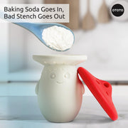 Fridge Deodorizer by OTOTO - Baking Soda Fridge, Refrigerator Deodorizer, Baking Soda Odor Absorber, Cute Gifts, Cute Kitchen (Mushroom) - Grill Parts America