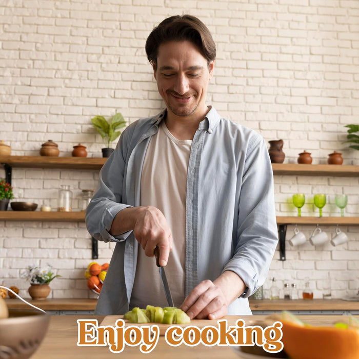 Gifts for Dad - "The GrillFather" Birthday Gifts for Dad Cutting Board Set, Bamboo-Made Engraved Utensil Set Dad Gifts, Idea Birthday/Fathers Day/Christmas for Papa, Father from Daughter/Son - Grill Parts America