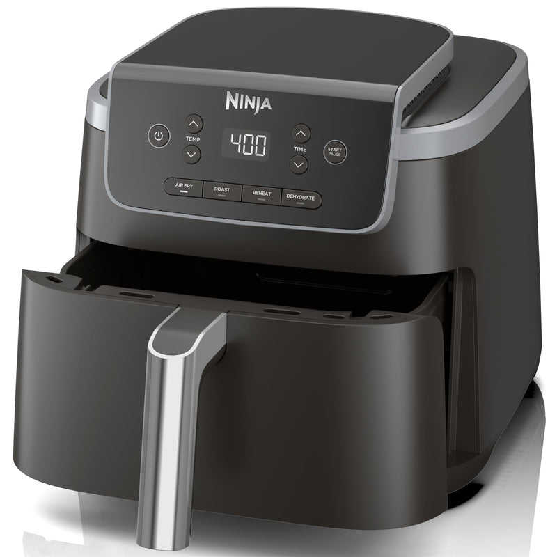 Ninja Air Fryer Pro 4-in-1 with 5 QT Capacity, Air Fry, Roast, Reheat, Dehydrate, Air Crisp Technology with 400F for hot, crispy results in just minutes, Nonstick Basket & Crisper Plate, Grey, AF141 - Grill Parts America