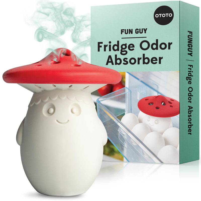 Fridge Deodorizer by OTOTO - Baking Soda Fridge, Refrigerator Deodorizer, Baking Soda Odor Absorber, Cute Gifts, Cute Kitchen (Mushroom) - Grill Parts America