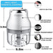 Vegetable Chopper, Electric Garlic Chopper, USB Rechargeable Mini Chopper, Powerful Small Food Processor, Blender to Vegetable, Wireless Food Chopper for Ginger, Chili, Fruit, Meat, etc（250ML） - Grill Parts America