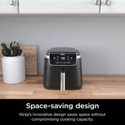 Ninja Air Fryer Pro 4-in-1 with 5 QT Capacity, Air Fry, Roast, Reheat, Dehydrate, Air Crisp Technology with 400F for hot, crispy results in just minutes, Nonstick Basket & Crisper Plate, Grey, AF141 - Grill Parts America