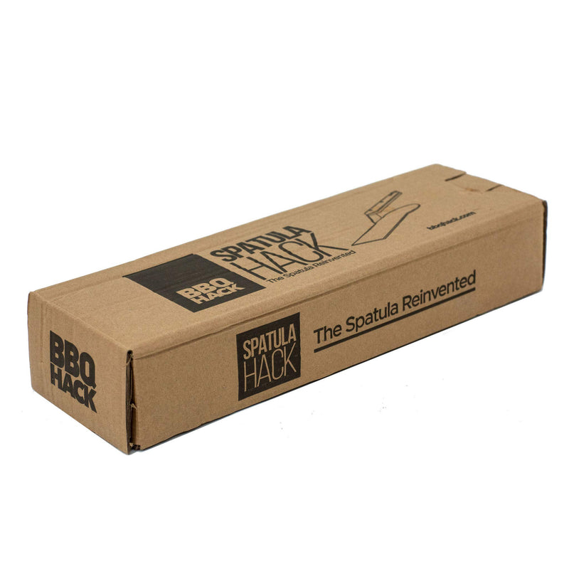 Spatula Hack by BBQ Hack, Heavy Duty Spatula Designed for Grilling Large Meats Such as Ribs, Offset Shape is Perfect BBQ Tool for Pressing Smash Burgers, Bacon, Steak, and More! - Grill Parts America