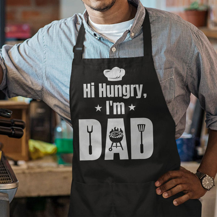 SANDJEST Funny Apron for Dad - Birthday Father’s Day Cooking Grilling Gifts for Mens - Grill Parts America