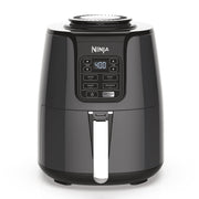 Ninja Air Fryer, Roast, Bake, Air Fry, Roast, Broil, Reheats, & Dehydrates, 4-in-1, Fries, Frozen Food, Veggies, and Juicy Meat, Less Oil, Easy Meals, Healthy Meals, Compact, 4 QT, Grey, AF101 - Grill Parts America