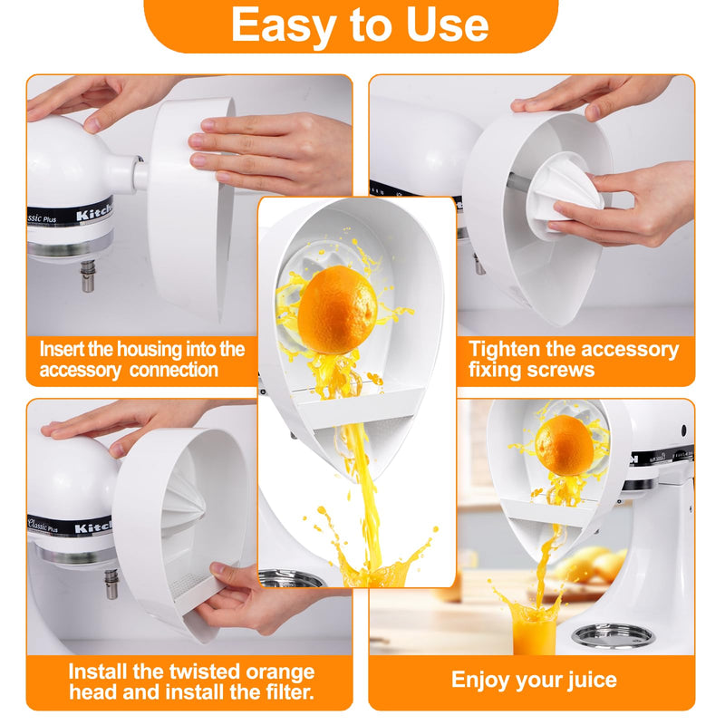 Juicer Attachment Compatible with KitchenAid Stand Mixer - Grill Parts America