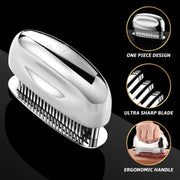 Meat Tenderizer Tool, Ultra Sharp Needle Blades 100% Stainless-Steel, Heavy-Duty Kitchen Gadgets, Hand Held Meat Tenderizer Needle Tool, Cooking Gadget for Tenderizing Chicken, Steak, Veal, BBQ - Grill Parts America