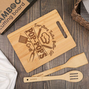 KITCHENVOY Grandpa Cutting Board - Gifts for Grandpa on Fathers Day - Pop Gifts for Grandpa from Grandkids - Grandpa Kitchen Gift for Christmas, Anniversary - Grill Parts America