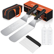 Blackstone Griddle Accessories Kit, 6pcs Blackstone Accessories kit for Blackstone and Camp Chef, Griddle Accessories Kit with Griddle Spatula& Carry Bag, Great for Outdoor BBQ, Teppanyaki and Camping - Grill Parts America