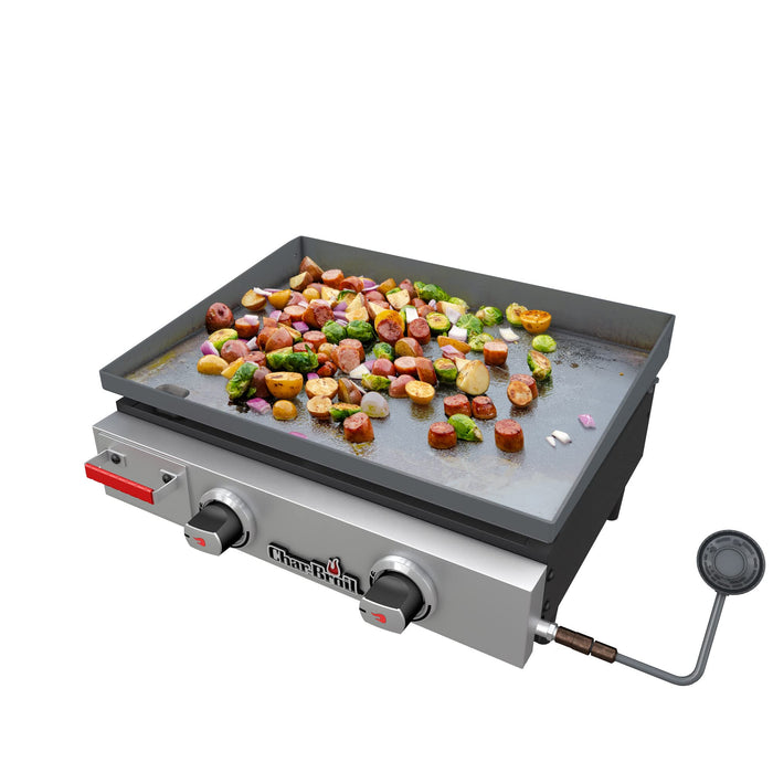 Char-Broil Convective 2-Burner Table Top Propane Gas Griddle - 463614023 - Grill Parts America