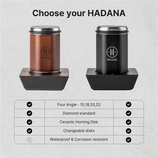 HADANA Rolling Knife Sharpener Tool Kit for Straight Edge - 360 Diamond Disc,600 Ceramic Honing Disc,Magnetic Angle with 15,18,20,22 Degree for various type of Kitchen Knives (Walnut Edition) - Grill Parts America