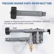 Pressure Washer Parts Water Inlet Tube for 201496GS 190632GS Repacement for Briggs & Stratton & Troy-Bilt, For Craftsman, Homelite & Himore Pressure Washer Pump - Grill Parts America