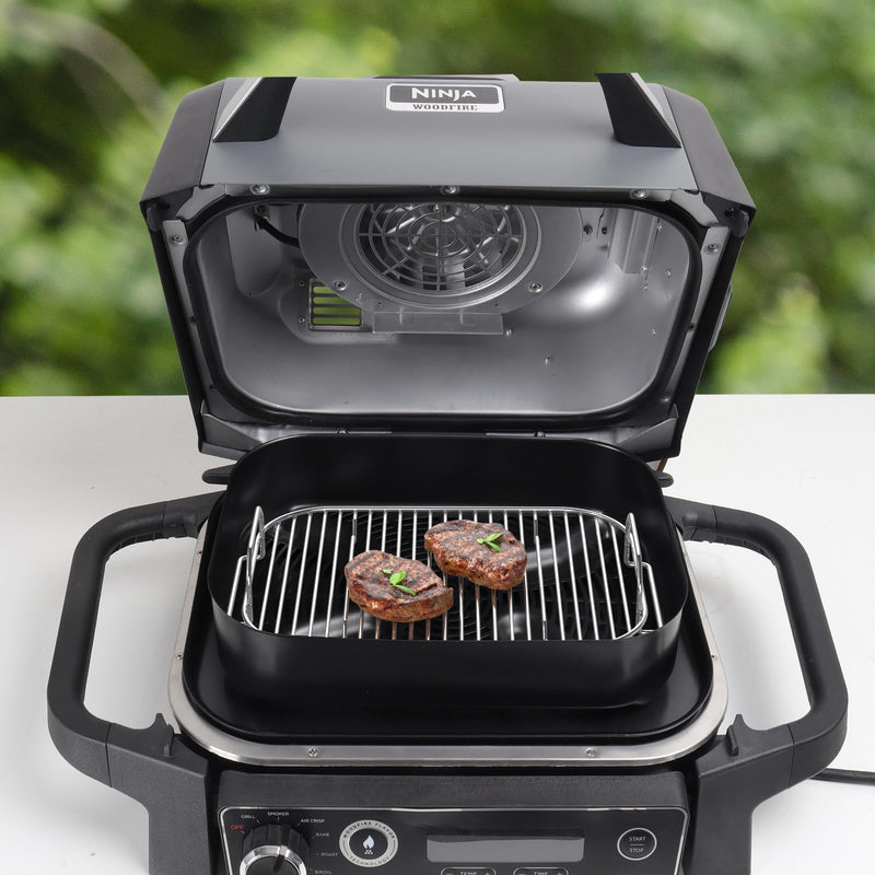 OG701 Smoke Rack for Ninja Woodfire OG701 Series, Replacement for Ninja OG701 OG751 7-in-1 Wood Fire Grill Air Fryer, Perfect Ninja OG700 Woodfire Grills Accessories, Stainless Steel Roast Rack - Grill Parts America