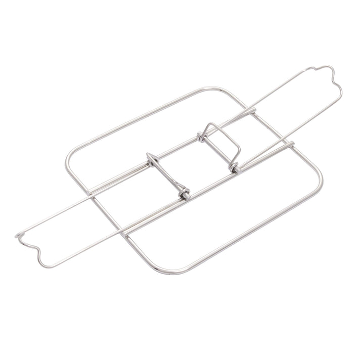 Char-Broil 7884572R08 Grill Plus Beer Can Chicken Roasting Rack, Silver - Grill Parts America