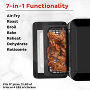 Instant 140-3000-01 Vortex Plus Quart 7-in-1 Multi-Use Air Fryer, 10QT, Silver,Black - Grill Parts America
