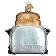 Old World Christmas Retro Toaster Glass Blown Ornament - Grill Parts America