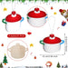 27 Pieces Chef Christmas Ornament Baking Ornaments Cooking Chef Ornament Christmas Tree Ornament Topper Decoration Xmas Decor Sets Baking Christmas Hanging Ornaments with Rope for Tree Baker Gift - Grill Parts America