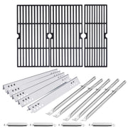 463347518 Heat Tents Burners Grates Replacement Parts for Charbroil Performance 5 Burner Grill Replacement Parts 463347519 463373019 G470-0004-W1A Grill Parts G470-5200-W1 G470-0002-W1 Grill Grates - Grill Parts America