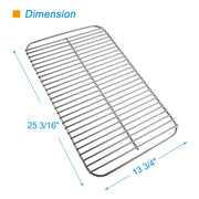 BBQration Replacement Kit for Char-Broil Classic 360 3-Burner, G320-0200-W1, G215-0203-W,463742418, Cooking Grate, Burner, Heat Plates Shield Tent, Crossover Tube - Grill Parts America
