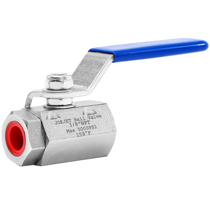 JOEJET High Pressure Washer Ball Valve Kit, 3/8" Quick Connect Ball Valve for Power Washer Hose, 5000 PSI - Grill Parts America
