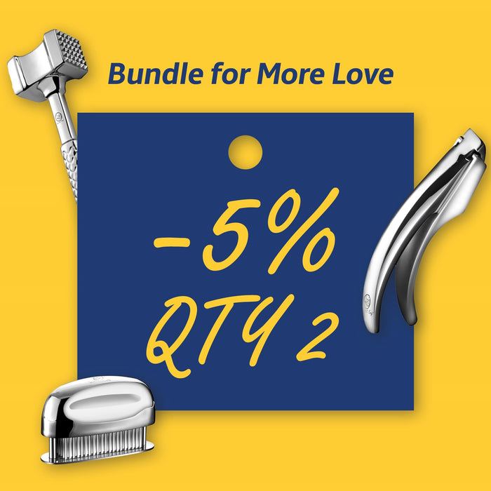 Meat Tenderizer Tool, Ultra Sharp Needle Blades 100% Stainless-Steel, Heavy-Duty Kitchen Gadgets, Hand Held Meat Tenderizer Needle Tool, Cooking Gadget for Tenderizing Chicken, Steak, Veal, BBQ - Grill Parts America