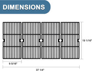 Grill Parts for Oklahoma Joes Longhorn Smoker Grill 15202029 12201767 14201767 18202083 16202046, for Oklahoma Joe Longhorn Grill Grates, 4-Pack 1767150 Grill Grates for Oklahoma Joes Grill Parts