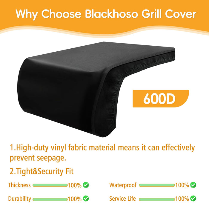 Cover for Blaze Premium LTE 30-Inch Built-in Gas Griddles, Heavy Duty Water-Resistant Cover for Blaze GRDBICV, Outdoor Kitchen Island BBQ Grill Top Cover - Grill Parts America