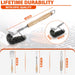 TIVOLI Grill Set 4PC BBQ Tools Set Grill Accessories with BBQ Spatula, BBQ Clips, Brushes, BBQ Forks Heavy Duty Grill Kit Grill Tools for Outdoor Grill with Wood Handles Gift Ideas for Dad Man - Grill Parts America