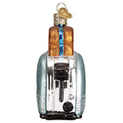 Old World Christmas Retro Toaster Glass Blown Ornament - Grill Parts America