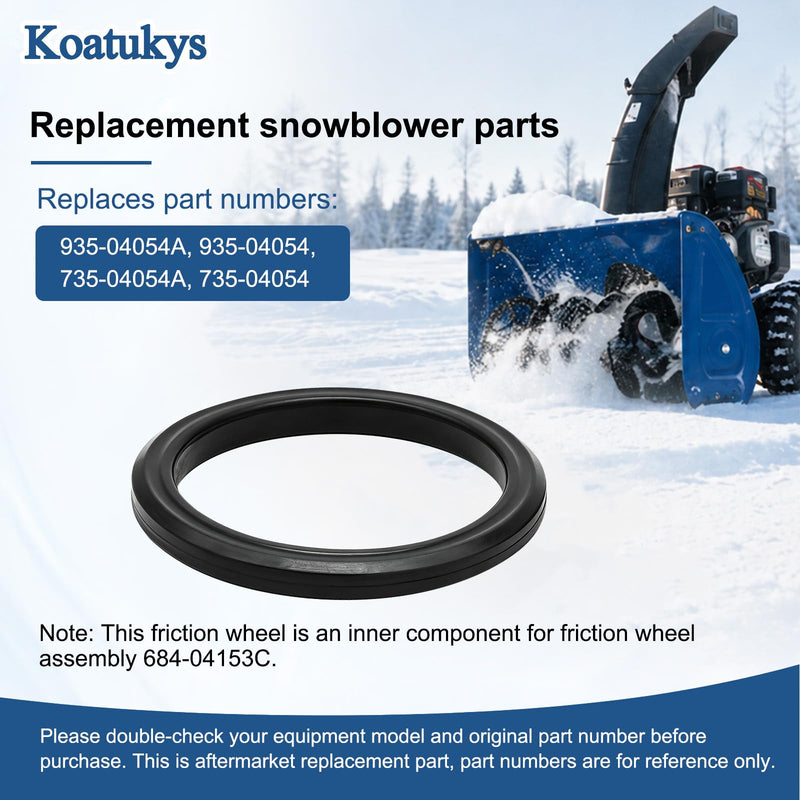 Koatukys 2PCS 935-04054 735-04054 friction wheel for patio equipment