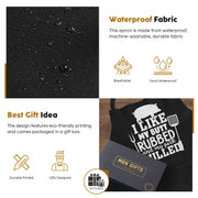 Funny BBQ Apron Gifts for Men, Hilarious Grill Chef Apron with Pockets, Adjustable Cooking Apron - Birthday & Fathers Day Gifts for Dad Husband Brother Boyfriend Grandpa - Grill Parts America