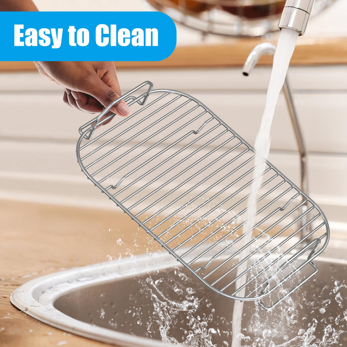 OG701 Smoke Rack for Ninja Woodfire OG701 Series, Replacement for Ninja OG701 OG751 7-in-1 Wood Fire Grill Air Fryer, Perfect Ninja OG700 Woodfire Grills Accessories, Stainless Steel Roast Rack - Grill Parts America