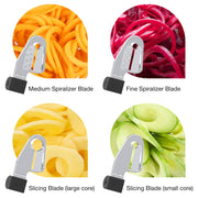 Bestand Spiralizer Attachment Compatible with KitchenAid Stand Mixer, Comes with Peel, Core and Slice, Not KitchenAid Brand Spiralizer Attachment (5 Blades) - Grill Parts America