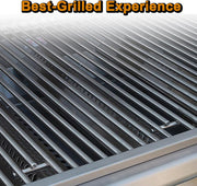 16517 Grill Grates Replacement Parts for Bull Grill Parts 5 Burner Brahma 30 Inch 57568 57569 57568CE 57569CE 57568AGA 57569AGA Lion Premuim L90000 40 Inch Stainless Steel Cooking Grate 5 Pcs