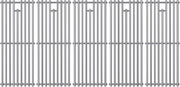 9MM 16517 Grill Grates Replacement for Bull Grill Replacement Parts, BBQ Bull Brahma 5 Burner 57568, 57569, 57568CE, 19” Lion Premium 40” 4 Burner L90000, 90000, 65073 Stainless Steel Grids