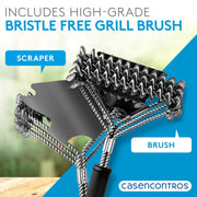 CASENCONTROS - Griddle Cleaning Kit for Blackstone [12 Pcs] - Flat Top Grill Accessories and Grill Cleaning Kit - Griddle Cleaner Set with Cleaning Pads, Grill Brush, Cleaning Bricks, Brush and Towels - Grill Parts America