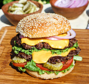 Cuisinart 6.5" Cast Iron Smashed Burger Press, Juicy & Crispy Burgers for BBQs, Cookouts - Grill Parts America
