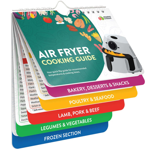 Air Fryer Cheat Sheet Magnets Cooking Guide Booklet - Air Fryer Cookbooks - Air Fryer Liners - Air Fryers Kitchen Gifts Gadgets 2024 - Air Fryer Accessories - Air Fryer Cooking Guide Airfryer Liners - Grill Parts America