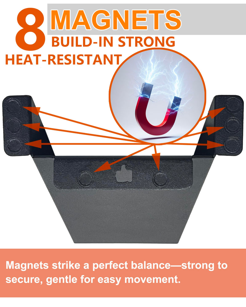 Pellet Grill Magnetic Helper Chute: Effortless Pellet Collection, Accessories for Traeger and Pit Boss Grill, Magnetic Pellet Slide for Emptying Pellet Grill Hoppers - Grill Parts America