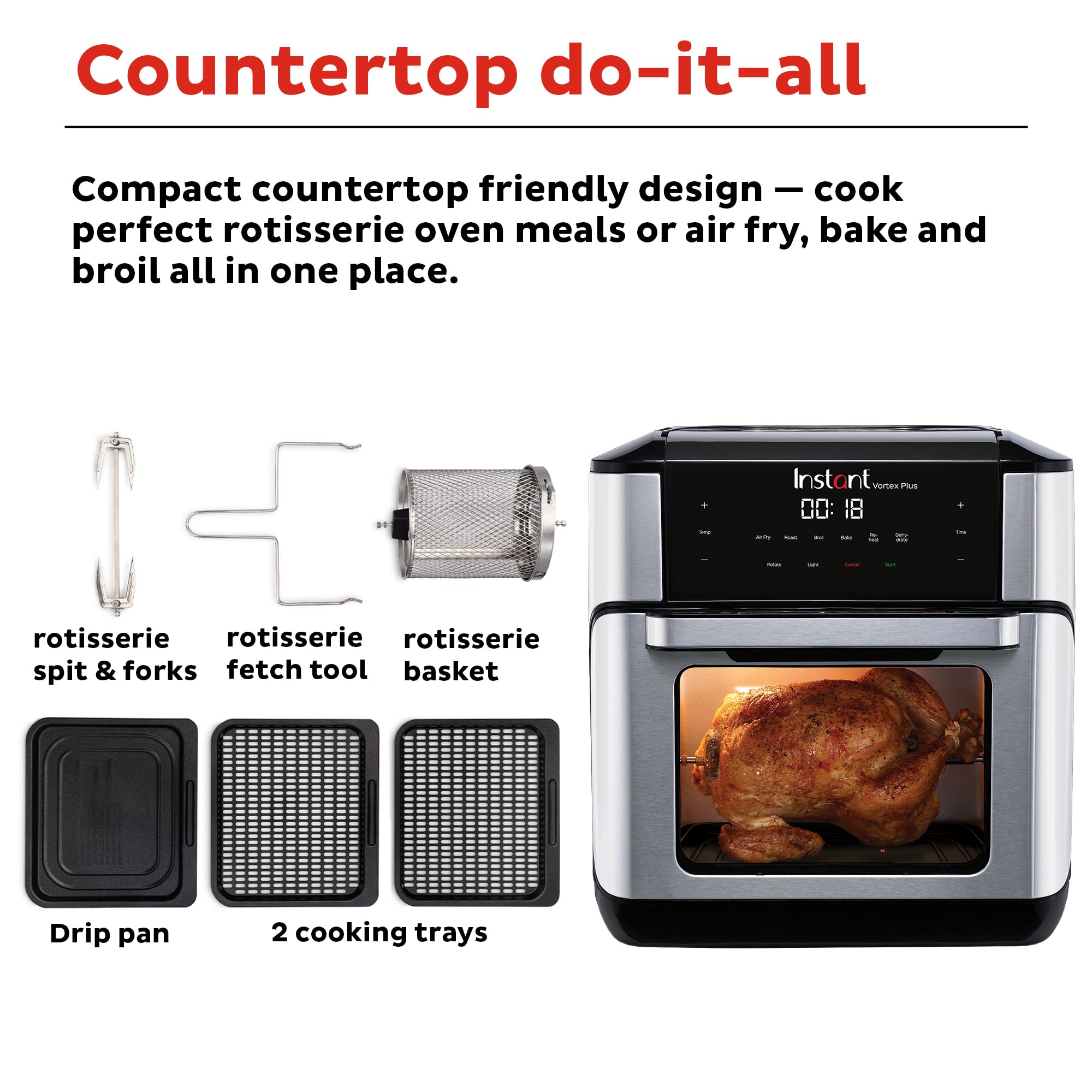 Instant Pot Vortex Plus Air Fryer Oven - Thumbnail 3
