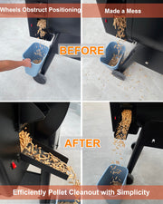 Pellet Grill Magnetic Helper Chute: Effortless Pellet Collection, Accessories for Traeger and Pit Boss Grill, Magnetic Pellet Slide for Emptying Pellet Grill Hoppers - Grill Parts America