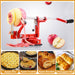 Apple Peeler Slicer Corer with Stainless Steel Blades and Powerful Suction Base for Apples Pears Potatoes(Red) - Grill Parts America